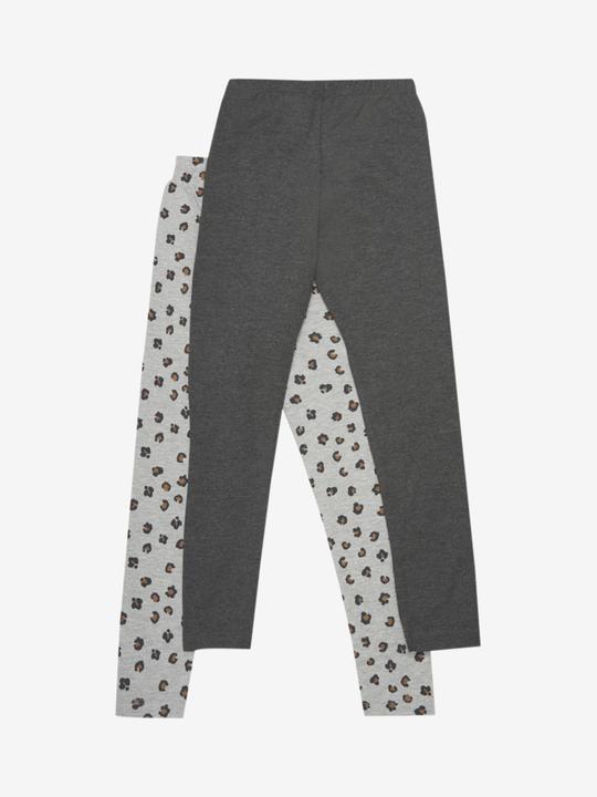 Image du produit Minymo Leggings Lot de 2 Greymelange Gr. 92 (92)