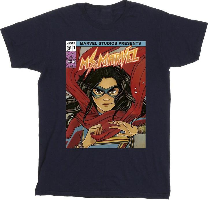 Actual product image Mens Ms Comic Poster T-Shirt (XXL)