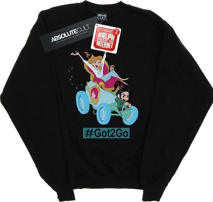 Immagine prodotto Disney Wreck It Ralph Cinderella And Vanellope Felpa Uomo (XL)