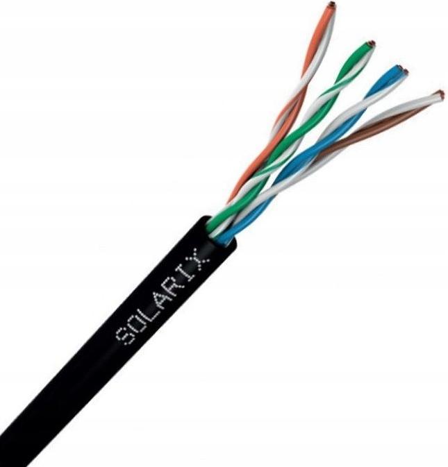 Image du produit Solarix Câble Instalacyjny Cat5e Utp Pe Fc (U/UTP, CAT5e, 305 m)