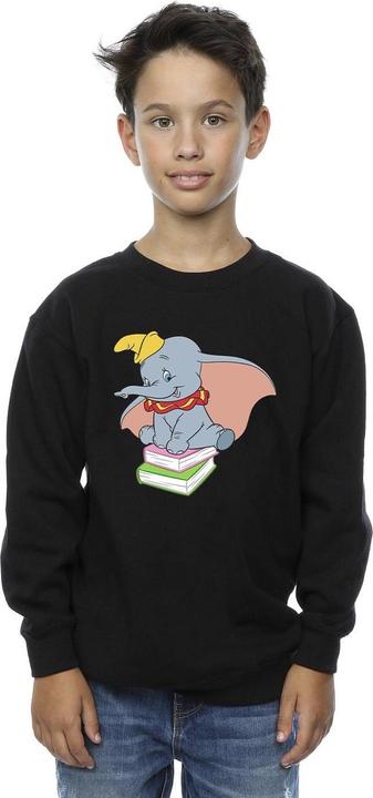 Immagine prodotto Disney Dumbo Sitting On Books Felpa Ragazzi (128)
