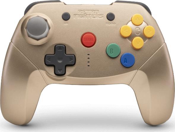 Retro Fighters Retro-Fighters - Brawler64 Bluetooth NSO - Gold (Switch)