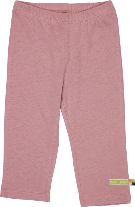 Produktbild loud + proud Hose uni mit Leinen Aster (80)