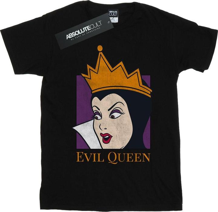 Disney Evil Queen Cropped Head TShirt