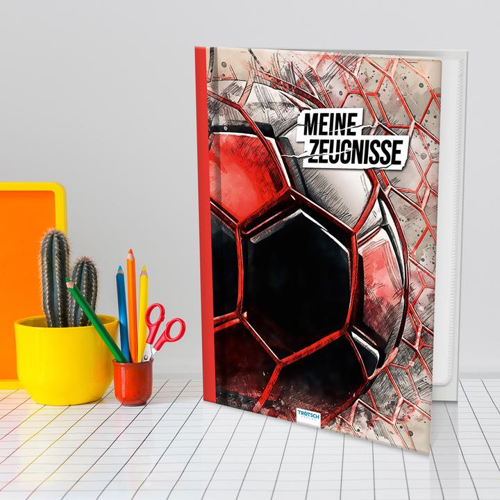 Produktbild Magni Zeugnismappe Fussball (A4, 10 x)