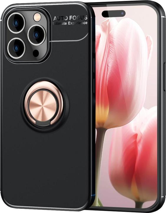 Produktbild Nalia Matte Ring Silikon Hülle (Apple iPhone 15 Pro Max)