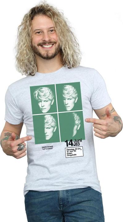 Produktbild David Bowie 1983 Concert Poster TShirt (S)