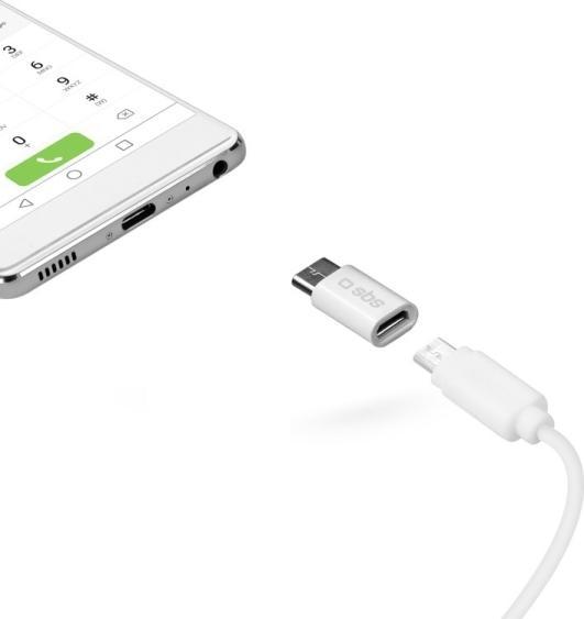 Actual product image SBS Type-C Adapter (USB 2.0, USB Micro-B)