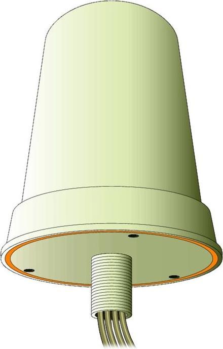 Actual product image Cisco AIR-ANT2544V4M-RS= Network Antenna Omnidirectional Antenna RP-TNC 4 dBi (5G)