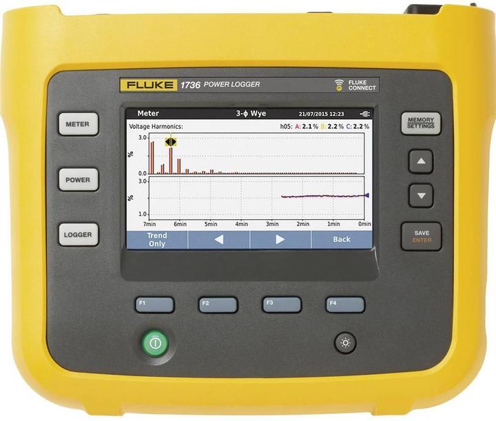 Immagine prodotto Fluke 1736/B Power Logger, analizzatore di rete (CAT III 1000V, CAT IV 600V)