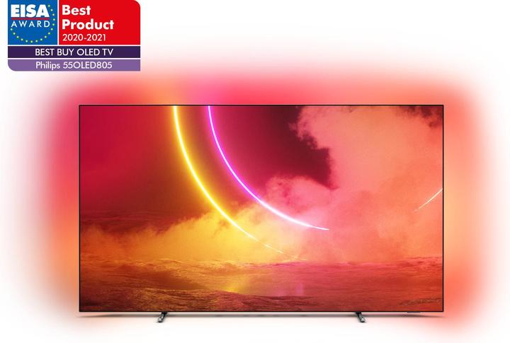 Produktbild Philips 55OLED805 Ambilight (55", OLED, 4K, 2020)