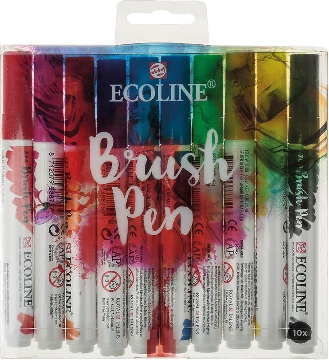Produktbild Talens Ecoline (Mehrfarbig, 10 x)