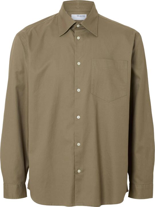 Selected Homme Relaxed Fit Twill Hemd