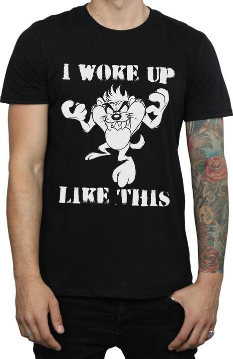 Actual product image Looney Tunes Mens Taz I Woke Up Like This T-Shirt (XXL)