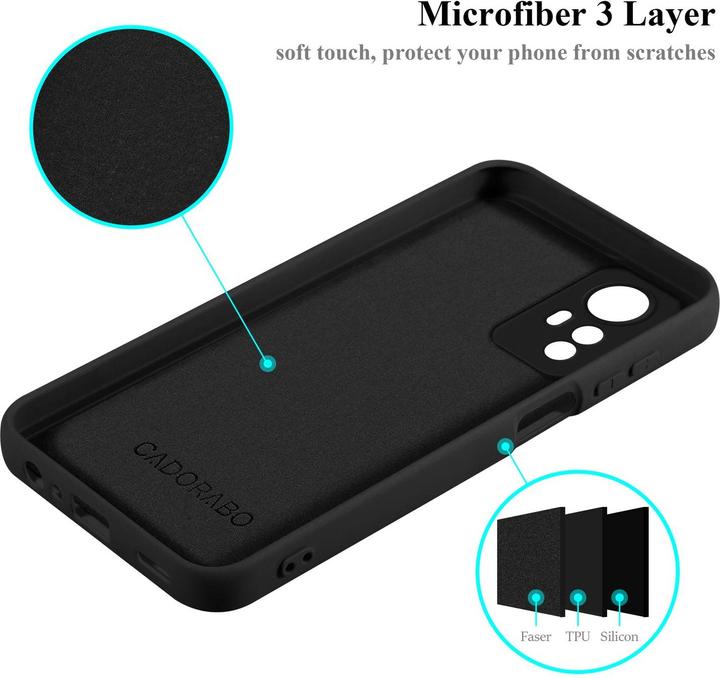 Image du produit Cadorabo Housse pour Redmi Note 12S TPU avec protection liquide en silicone (Xiaomi Redmi Note 12S)