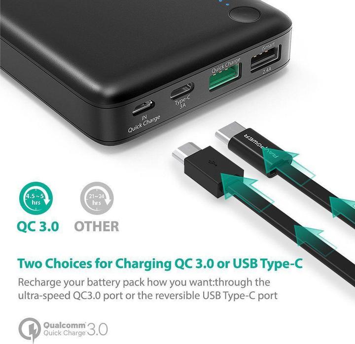 Actual product image RAVPower Rp-Pb043 (20100 mAh, 100 Wh)
