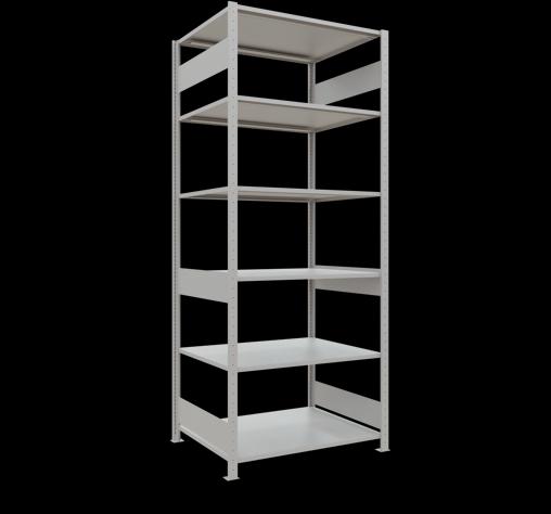 Immagine prodotto Schulte Lagertechnik Sistema di scaffalature di base senza viti MULTIplus150 con ripiani di lunghezza