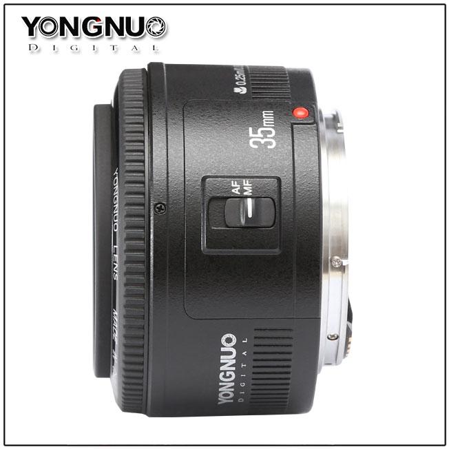 Immagine prodotto Yongnuo 35 mm f/2 Canon EF (Canon EF, Full-frame, APS-C / DX)