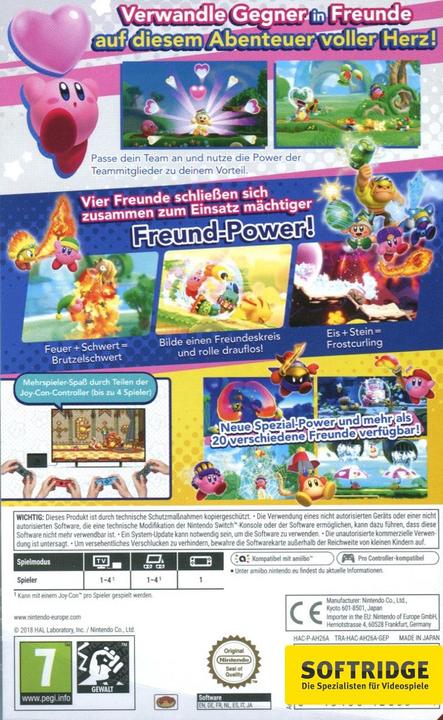 Immagine prodotto Nintendo Kirby Star Allies (Switch, DE)