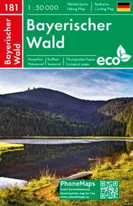 Immagine prodotto Foresta bavarese, escursioni a piedi e in bicicletta Mappa 1 :