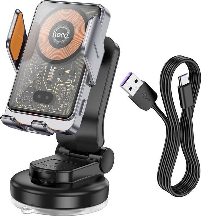 Immagine prodotto Hoco Caricatore da auto wireless HW8, 15W, 1,67A, nero