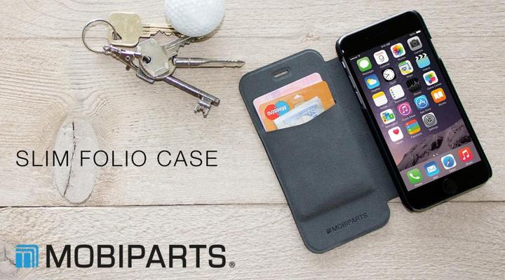 Produktbild Mobiparts Slim Folio Case Samsung Galaxy S5 Mini Black (Samsung Galaxy S5 Mini)