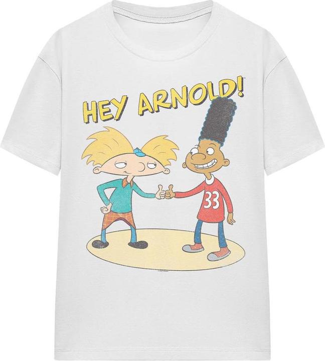 Immagine prodotto Hey Arnold! Maglietta Arnold e Gerald Adulto Unisex (L)