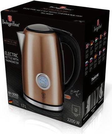 Productafbeelding BerlingerHaus Waterkoker 1,7 l met thermometer BH-9069 (1.70 l)