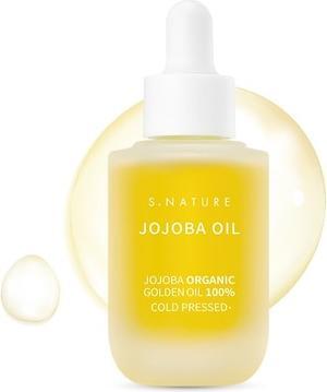 S.Nature Jojoba Oil 30ml Moisturizing Multi-Purpose Oil for Face and Hair (Körperöl, 30 ml)