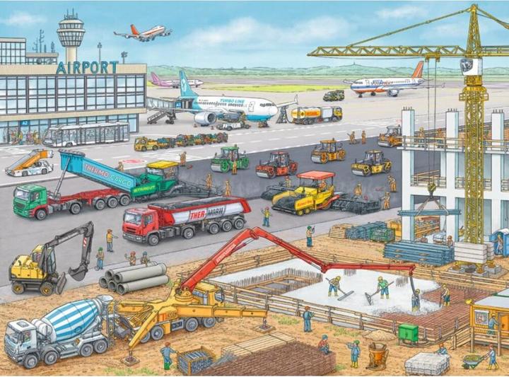 Produktbild Ravensburger Baustelle am Flughafen (100 Teile)