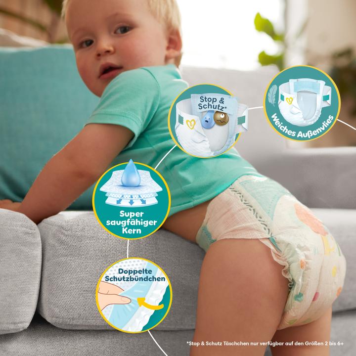 Produktbild Pampers Baby-Dry (Gr. 5+, Monatsbox, 168 Stück)