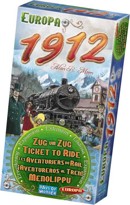 Produktbild Asmodée Zug um Zug Europa 1912 (Französisch, Deutsch, Englisch)