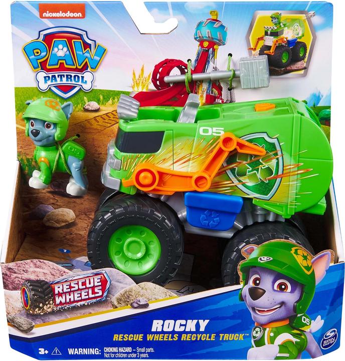Actual product image Paw Patrol RescueWheels Rocky GML