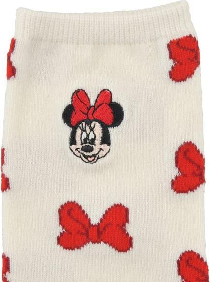 Produktbild Disney Minnie Socken mit Schleifenmuster und Gesichtsstickerei (36 - 39)