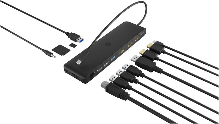 Produktbild Icy Box IB-DK2116-C (USB-C, 8 Ports)