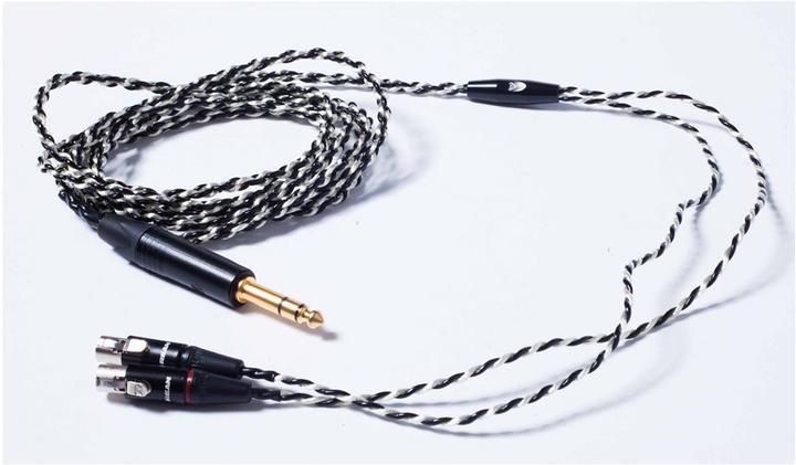 Audeze Premium headphone cable with 6.3 mm plug for all LCD models (2.5m, 6.3mm jack, LCD 3)