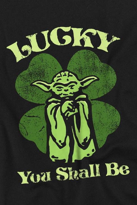 Actual product image Star Wars Childrens/Kids Lucky Yoda St Patricks Day T-Shirt (140)