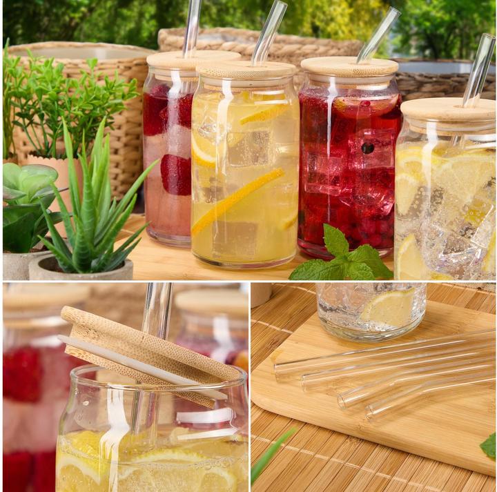 Produktbild Relaxdays 4x Trinkgläser (0.45 l, 4 x)