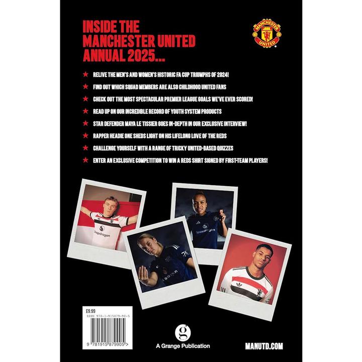 Actual product image Manchester United FC 2025 Annual