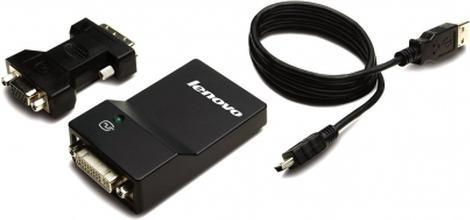 Actual product image Lenovo USB 3.0 zu (DVI, VGA, 8 cm)