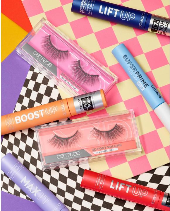 Actual product image Catrice LIFT UP Volume & Lift Mascara Power Hold Waterproof (010 Deep Black)