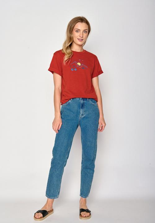 Immagine prodotto Greenbomb Women's Nature Sunset Ride Stop T-Shirt (L)