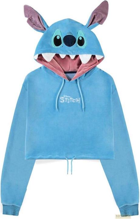 Produktbild Difuzed Lilo & Stitch Cropped Sweater à capuche Stitch (XS) (XS)