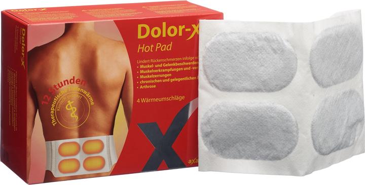 Image du produit Dolor-X Enveloppes chauffantes HOT Pad (4 x, 2820 ml, 557 g)