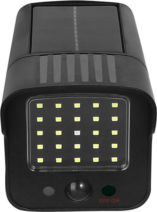 Immagine prodotto Maclean SOL1803S Telecamera CCTV solare fittizia - LED lampeggiante Sensore di movimento LED Sorveglianza