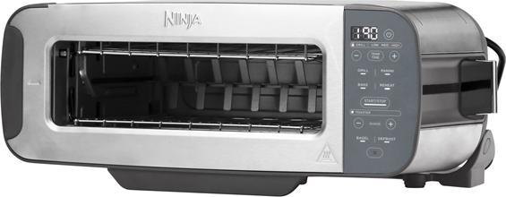 Image du produit Ninja 3-in-1 Multifunctionele Toaster, Grillplaat en Panini Maker - 7 Roosterstanden - RVS - ST202EU