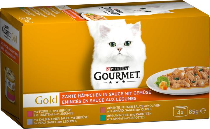 Gourmet Zarte Häppchen in Sauce (Adult, 4 Stk., 85 g)