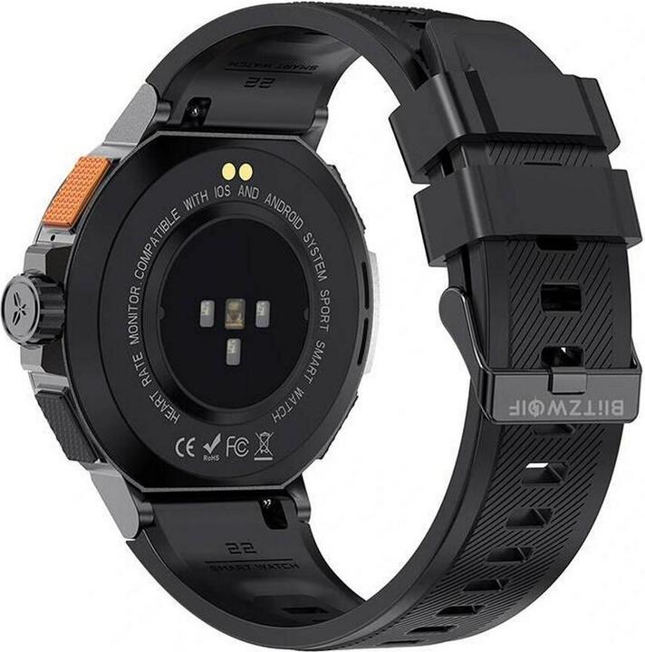 Actual product image BlitzWolf BW-AT5 smartwatch (black)