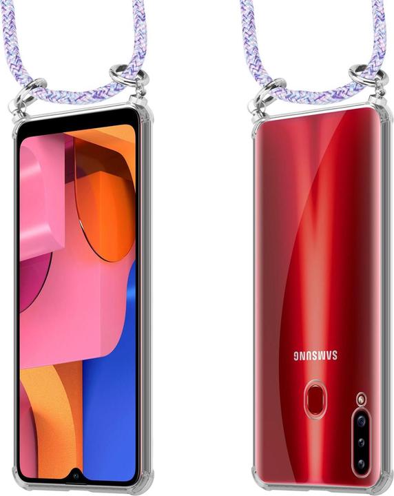 Produktbild Cadorabo TPU Handy Kette SILBER Cover
