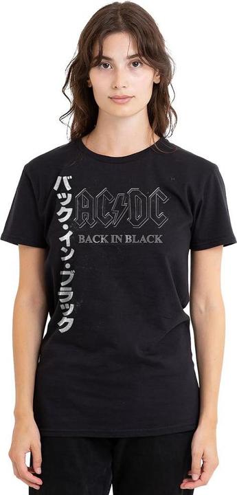 Actual product image AC/DC Unisex Adult Back in the Day Kanji T-Shirt (XL)